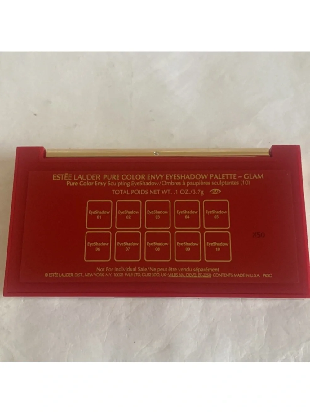 ESTEE LAUDER Pure Color Envy Eyeshadow Palette Blue Glam NWOB $60